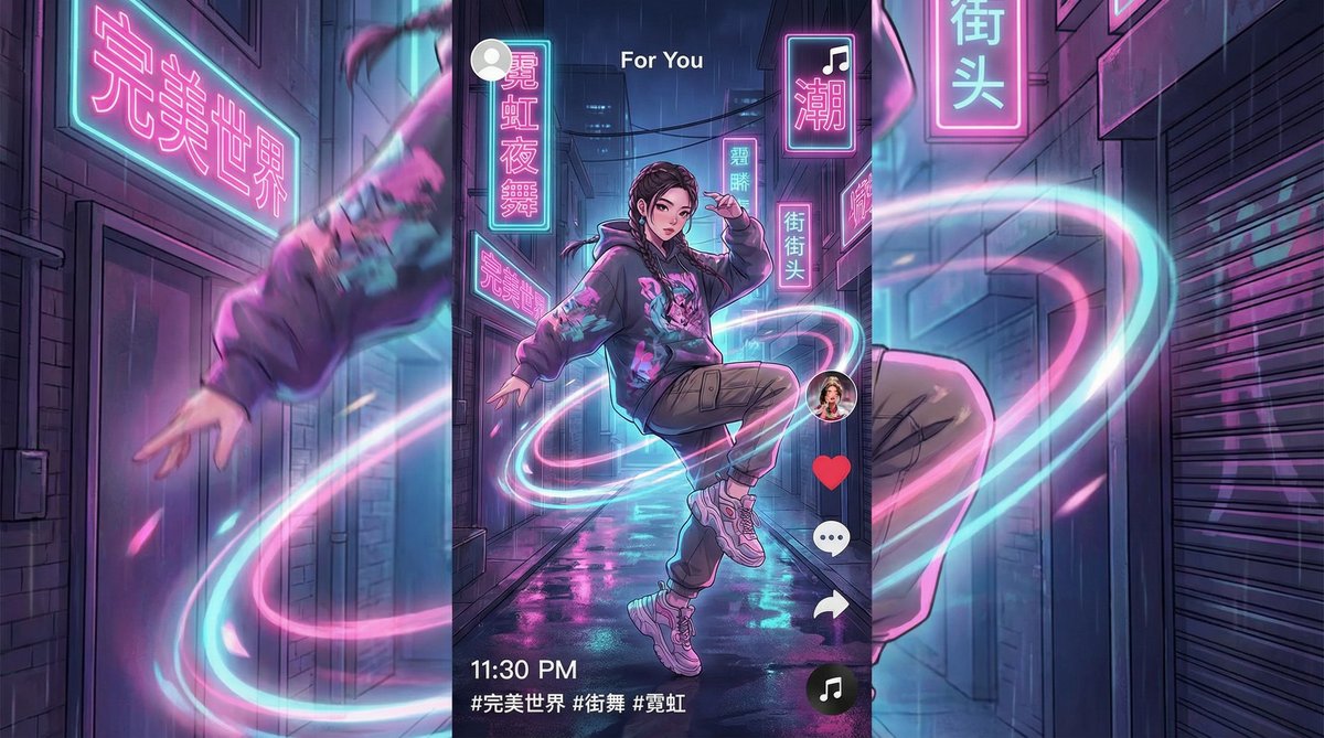 四虎黑料：霓虹夜舞·街舞挑战